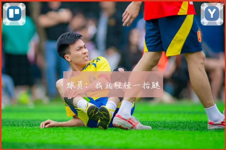 球员：我就轻轻一抬腿